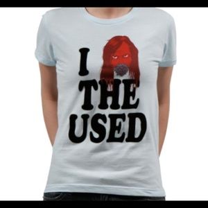 ISO “I Bert The Used,” vintage The Used band tee